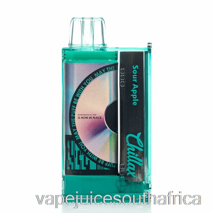 Vape Juice South Africa Chillax 15000 Disposable Sour Apple